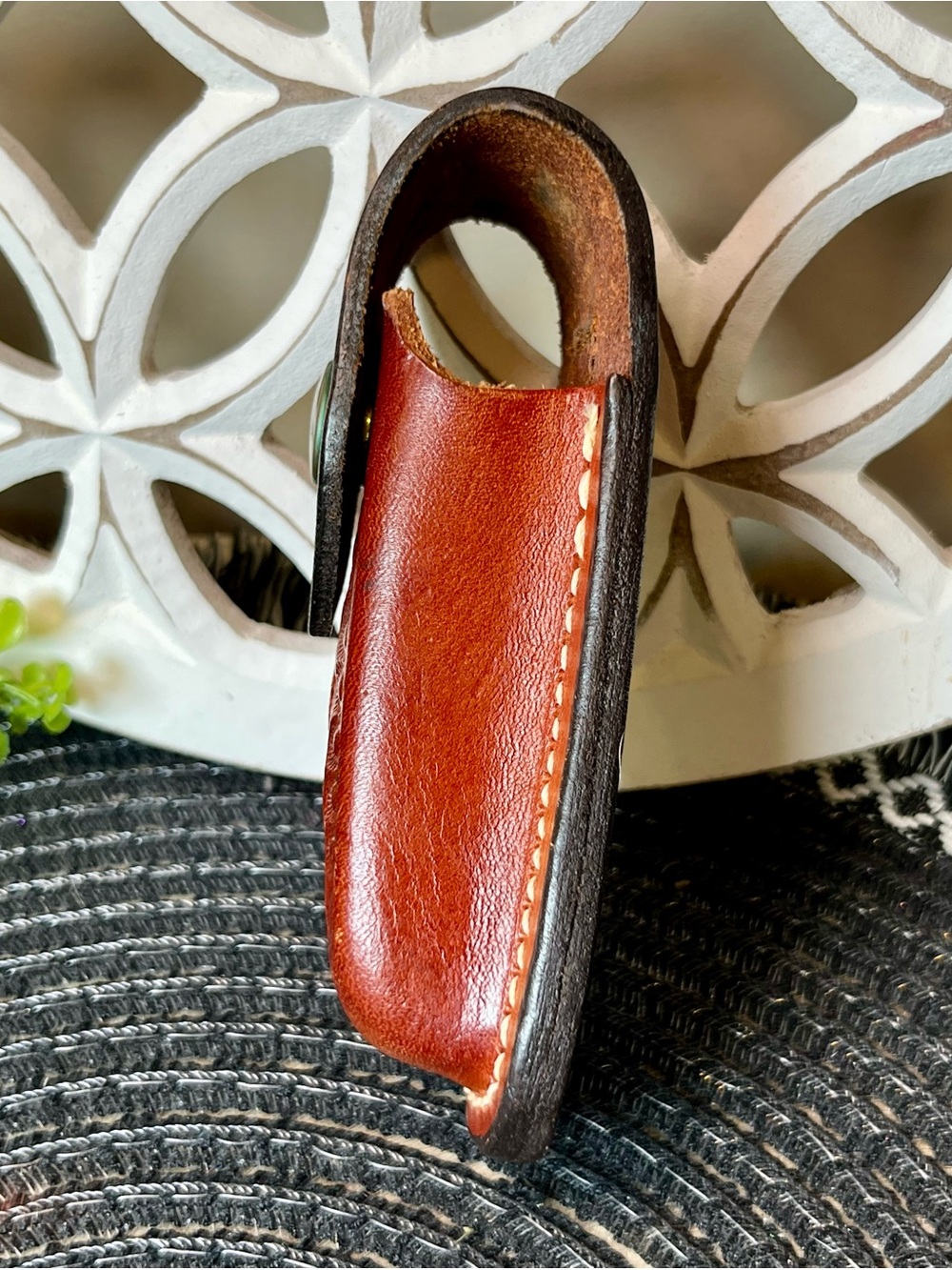 Swiss Army Zermatt Leather Belt Knife Pouch (Pouch Only) - Picture 2 of 11
